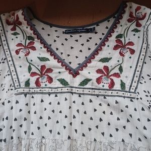 Gudrun embroidered dress sz L